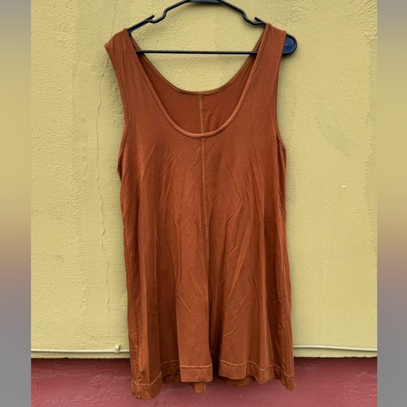 Purusha people dress brown auburn and red size medium - Picture 2 of 3